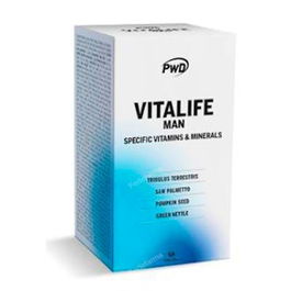 PWD NUTRITION Vitalife Man 60 Cápsulas - Complejo para Hombres con Tribulus Terrestris y Zinc