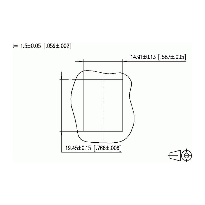 METZ CONNECT BTR NETCOM 1309A0-I Adaptador de cambio de género RJ-45