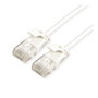 ROLINE GREEN Patchkabel Cat.6A U/UTP 0,5 m Blanco