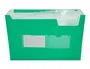 Liderpapel 32113 Carpeta Clasificadora Fuelle Polipropileno DIN A4 Verde Transparente 13 Departamentos