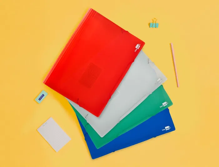 Liderpapel 32113 Carpeta Clasificadora Fuelle Polipropileno DIN A4 Verde Transparente 13 Departamentos