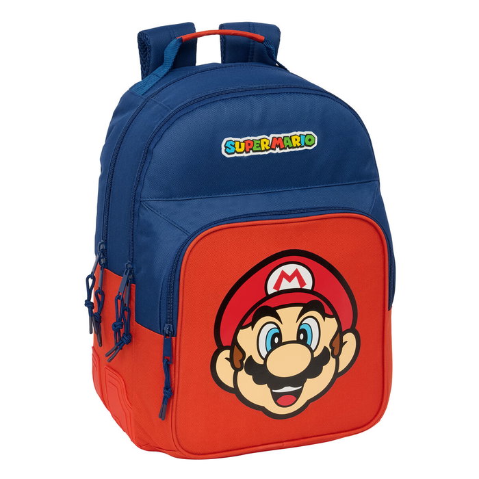 SAFTA Mochila Mamma Mia Super Mario Bros 42cm adaptable SAFTA Mochila Mamma Mia Super Mario Bros 42cm adaptable
