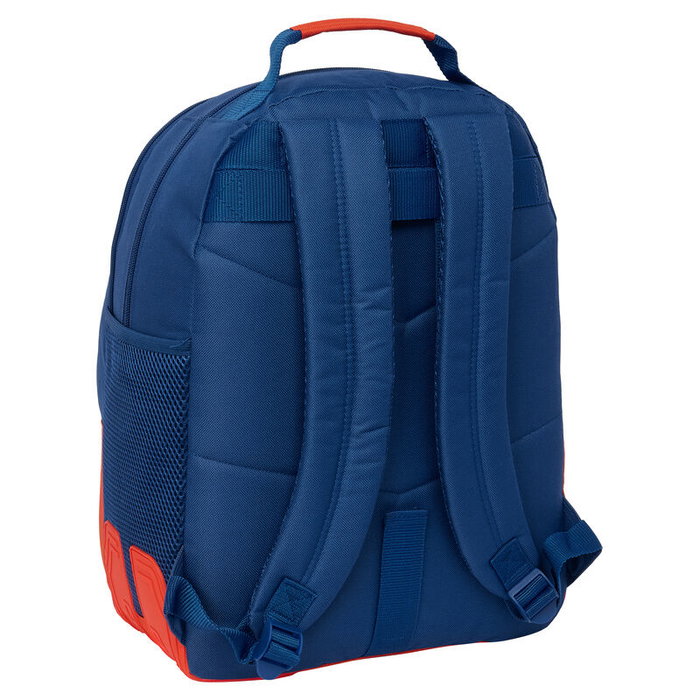 SAFTA Mochila Mamma Mia Super Mario Bros 42cm, Adaptable a Carro, Dos Departamentos, Doble Bolsillo Frontal