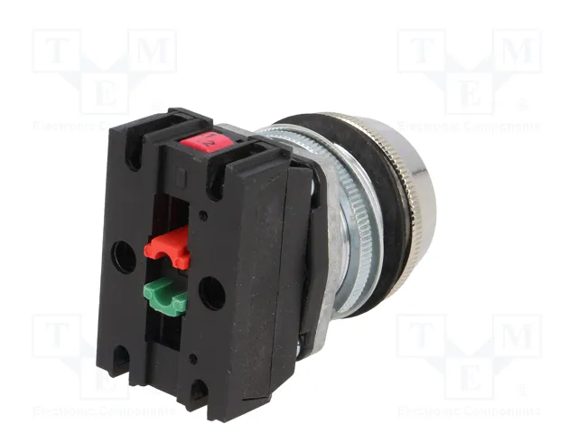 PROMET Interruptor de presión 30mm verde NC + NA