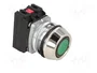 PROMET Interruptor de presión 30mm verde NC + NA
