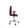 PIQUERAS Y CRESPO Silla de oficina Aýna Morada con Brazos 1D