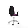 PIQUERAS Y CRESPO Silla de oficina Aýna Morada con Brazos 1D