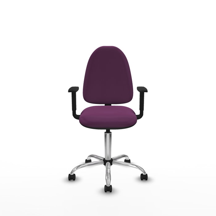 PIQUERAS Y CRESPO Silla de oficina Aýna Morada con Brazos 1D PIQUERAS Y CRESPO Silla de oficina Aýna Morada con Brazos 1D