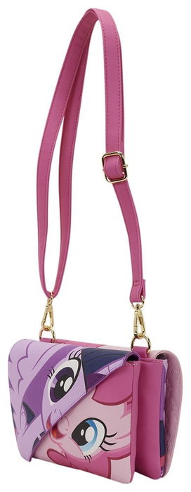 Mi pequeño pony by Loungefly Bandolera Twilight Sparkle & Pinkie Pie