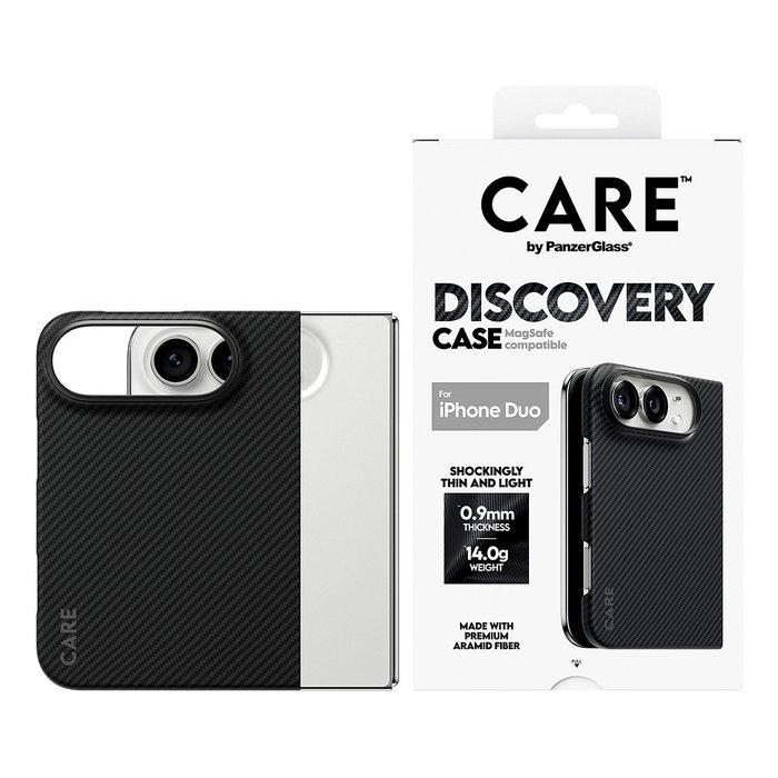 PanzerGlass CARE Discovery Case con MagSafe para iPhone 18 Fold