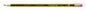 Staedtler Noris Lápiz Grafito HB n.2 con Goma, Hexagonal, Amarillo y Negro