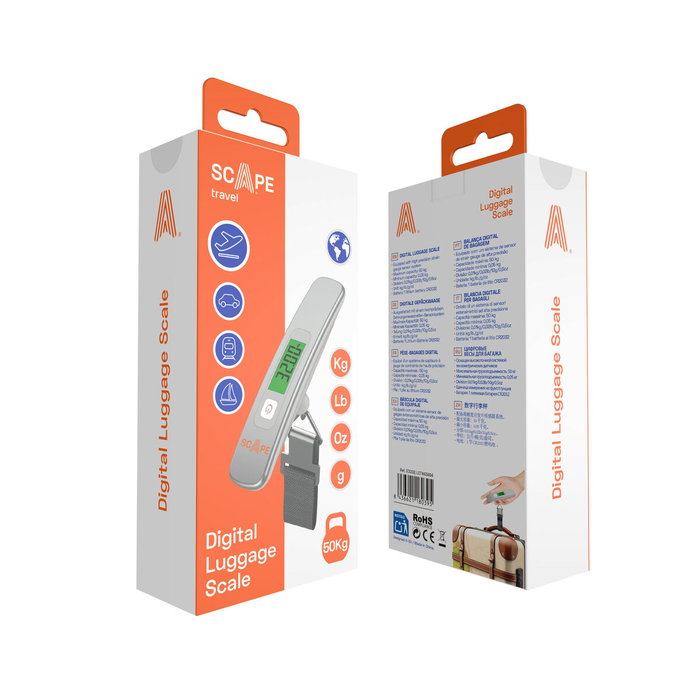 Báscula Digital para Equipajes Scape Travel ELS30