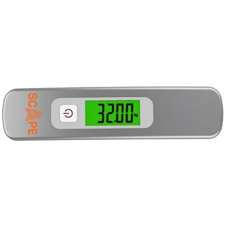 Scape Travel ECO02 Báscula para Maletas Plateada