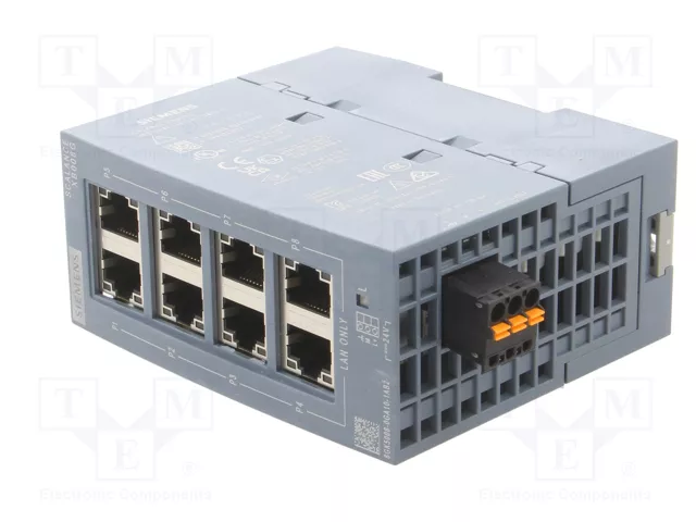 SIEMENS SCALANCE 8 puertos switch Ethernet no administrado SIEMENS SCALANCE 8 puertos switch Ethernet no administrado