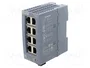 SIEMENS SCALANCE 8 puertos switch Ethernet no administrado