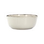 Home Deco Factory Vajilla Natural 12 Piezas Gres du Temps Beige - 4 Platos Llanos, 4 Postre, 4 Bols