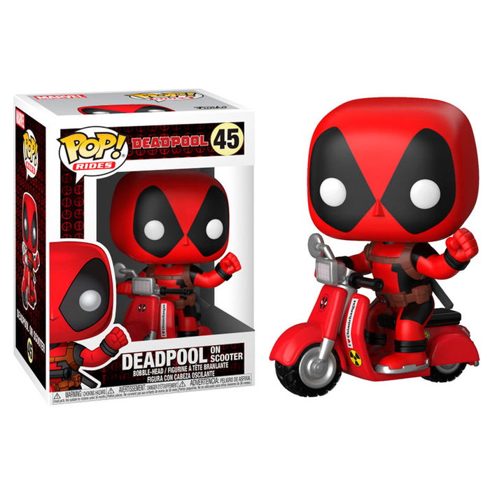 FUNKO Pop! Rides Deadpool & Scooter Marvel FUNKO Pop! Rides Deadpool & Scooter Marvel