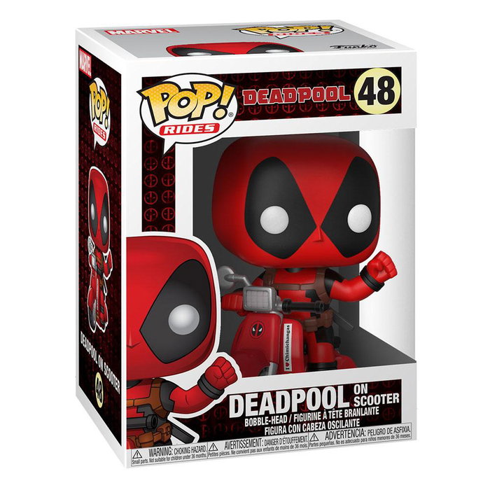 FUNKO Pop! Rides Deadpool & Scooter Marvel FUNKO Pop! Rides Deadpool & Scooter Marvel