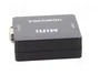 Gembird Conversor HDMI a VGA F/F Negro con Audio