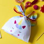 Licorne Juego de 10 Bolsas Unicornio Party Time