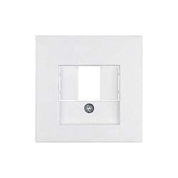 BERKER Zentralstück PWS B.1 para tomas TAE/UAE, Blanco