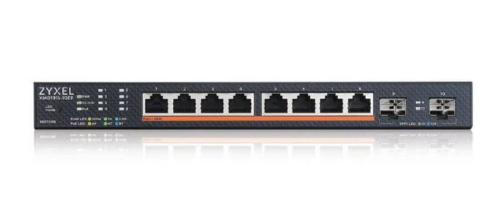 Zyxel XMG1915-10EP Switch Gestionado 8x 2.5GbE 2x SFP+ PoE++ Zyxel XMG1915-10EP Switch Gestionado 8x 2.5GbE 2x SFP+ PoE++