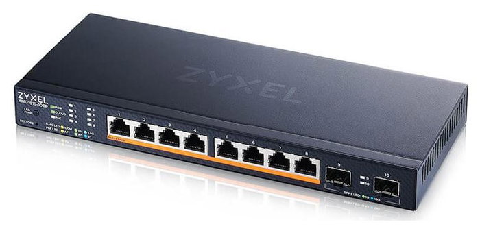 Zyxel XMG1915-10EP Switch Gestionado 8x 2.5GbE 2x SFP+ PoE++ Zyxel XMG1915-10EP Switch Gestionado 8x 2.5GbE 2x SFP+ PoE++