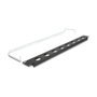 DeLOCK Panel de conexión D-Type 8 Puertos, Montaje en Rack 1U 19 pulgadas (44 mm Profundidad, 78.1 mm Ancho, Negro, Metal)