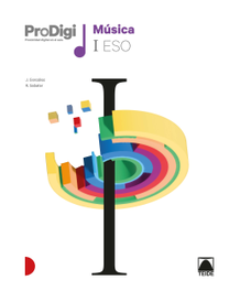TEIDE, Cuaderno ProDigi. Música I ESO - Sabater Ribera, Roser