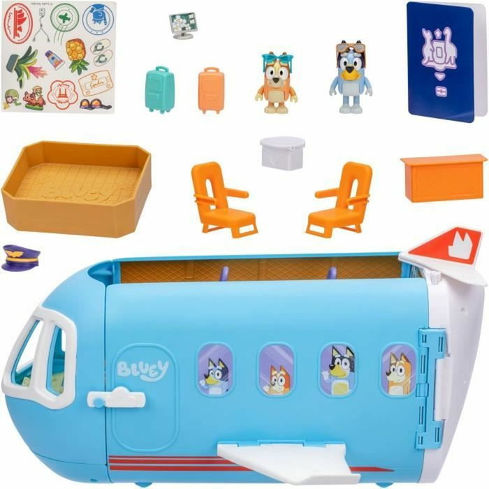 Aucune Bluey's Plane - Set de juego transformable con figuras y accesorios
