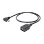 DeLOCK 83356 Cable USB Mini-USB A angulado a USB 2.0-A hembra 50 cm