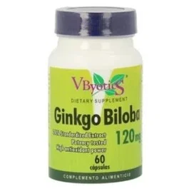 VBYOTICS Ginkgo Biloba 120Mg. 60Cap. Apoyo Circulatorio