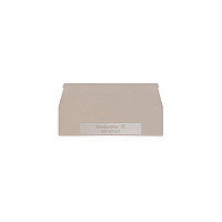 Weidmüller WAP WTL6/1 Zubehr Abschluss-platte para terminales de 1,5mm