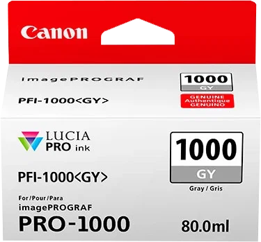 Canon PFI-1000GY Cartucho de Tinta Gris Canon PFI-1000GY Cartucho de Tinta Gris