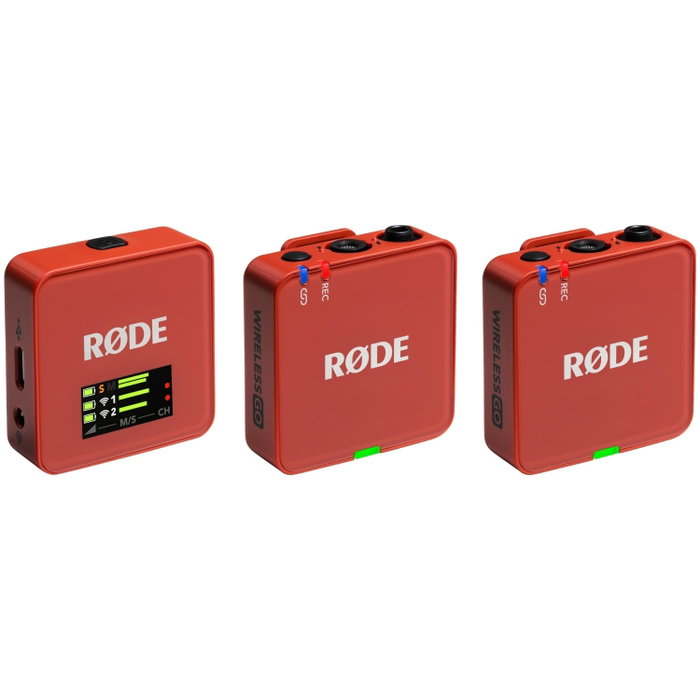 Rode Microphones Wireless GO (Gen 3) Dunkelrot Rode Microphones Wireless GO (Gen 3) Dunkelrot