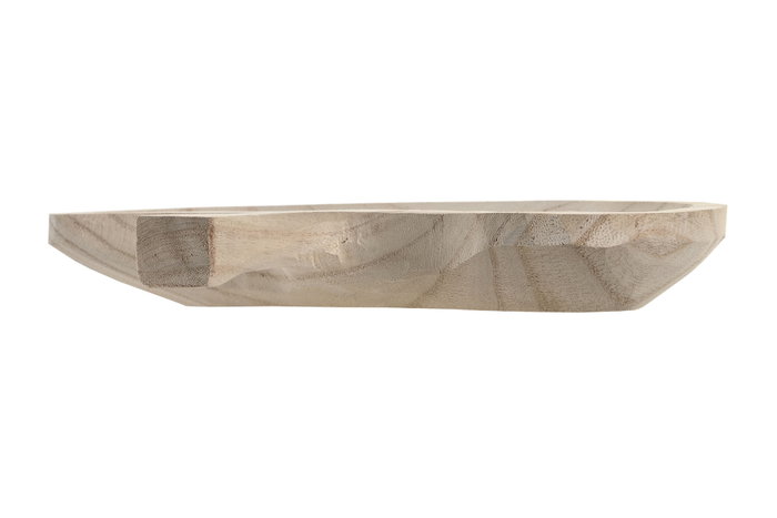 DKD Home Decor Centro de Mesa Paulownia Ginko Marrón Natural DKD Home Decor Centro de Mesa Paulownia Ginko Marrón Natural