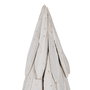 Figura Árbol Blanco Madera Paulonia 28 X 28 X 62 cm
