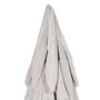 Figura Árbol Blanco Madera Paulonia 28 X 28 X 62 cm
