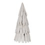 Ixia Figura Árbol Blanco Madera Paulonia 28 x 28 x 62 cm