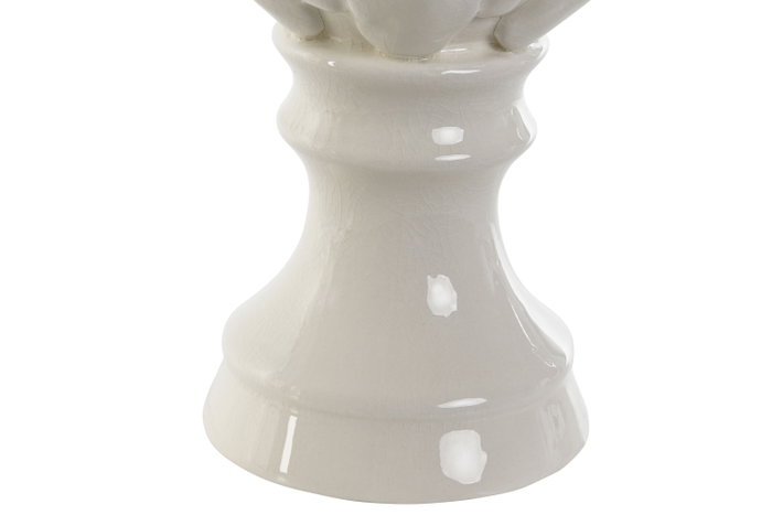 DKD Home Decor Decoración Piña Blanco 15x15x32 cm