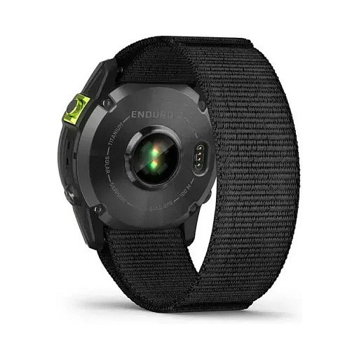 Garmin Enduro 2 Smartwatch GPS para Deportes con Pantalla de Zafiro de 1.4", 32 GB, MIP, Suministro de Energía Solar, Resistente al Agua 10 ATM, Negro