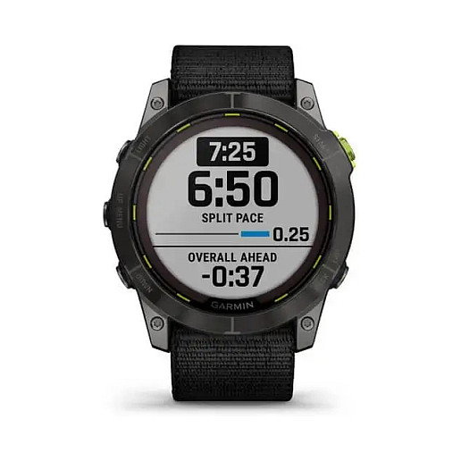 Garmin Enduro 2 Smartwatch GPS para Deportes con Pantalla de Zafiro de 1.4", 32 GB, MIP, Suministro de Energía Solar, Resistente al Agua 10 ATM, Negro