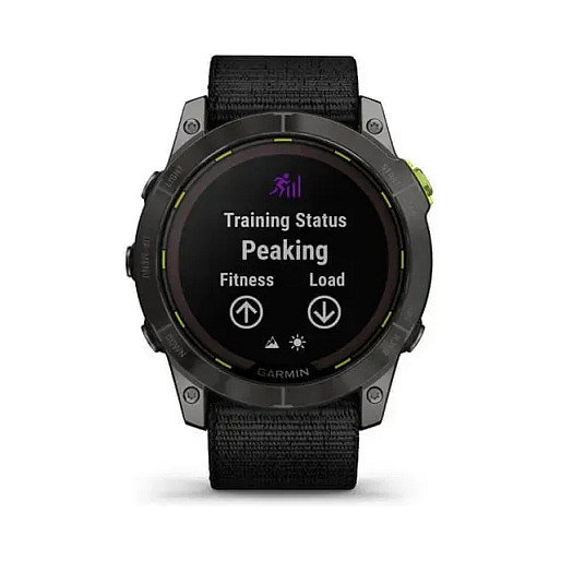Garmin Enduro 2 Smartwatch GPS para Deportes con Pantalla de Zafiro de 1.4", 32 GB, MIP, Suministro de Energía Solar, Resistente al Agua 10 ATM, Negro