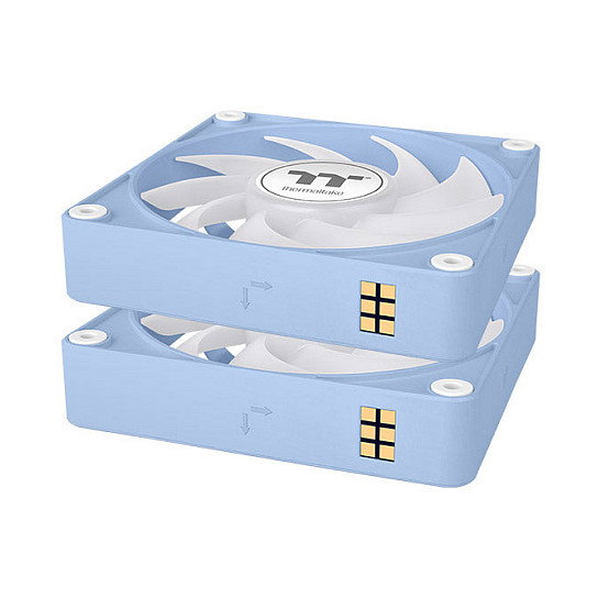 Thermaltake CT120 EX ARGB Set de 3 Ventiladores de 120 mm Azul Hydrangea