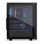Endorfy Ventum 200 ARGB Full Tower PC Gaming Negro Cristal Templado USB 2.0