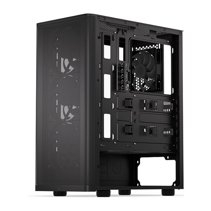 Endorfy Ventum 200 ARGB Full Tower PC Gaming Negro Cristal Templado USB 2.0