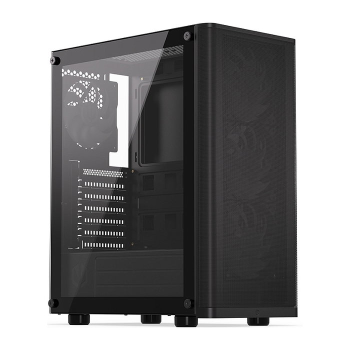 Endorfy Ventum 200 ARGB Full Tower PC Gaming Negro Cristal Templado USB 2.0