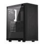 Endorfy Ventum 200 ARGB Full Tower PC Gaming Negro Cristal Templado USB 2.0