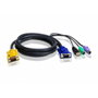 ATEN Cable KVM 2L-5303UP PS/2-USB de 3 m
