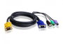 ATEN Cable KVM 2L-5303UP PS/2-USB de 3 m